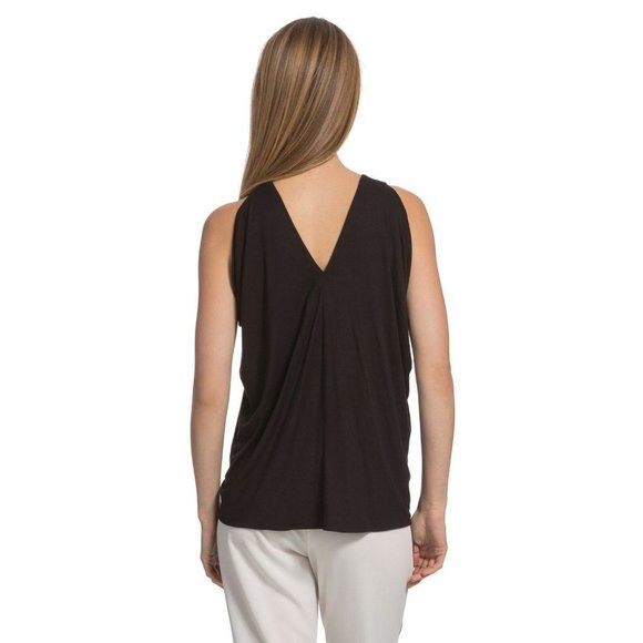 Yigal Azrouel Leather Bib Cut Out CUT25 Top - Picture 2 of 9
